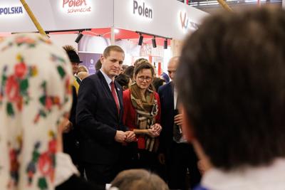 Lubuskie stoisko  na Grüne Woche 2026 przyciągało uwagę odwiedzających.