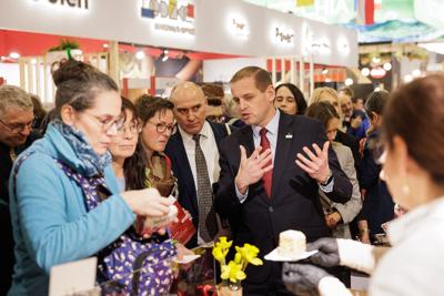 Lubuskie stoisko  na Grüne Woche 2026 przyciągało uwagę odwiedzających.