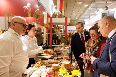 Lubuskie stoisko  na Grüne Woche 2026 przyciągało uwagę odwiedzających.
