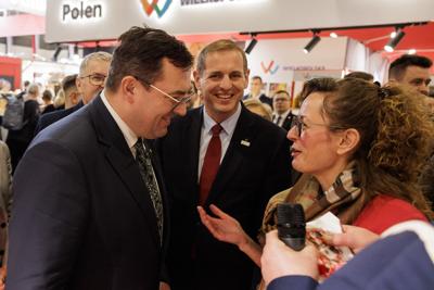 Lubuskie stoisko  na Grüne Woche 2026 przyciągało uwagę odwiedzających.