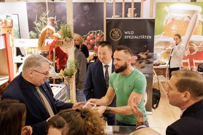 Lubuskie stoisko  na Grüne Woche 2026 przyciągało uwagę odwiedzających.