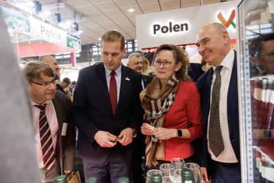 Lubuskie stoisko  na Grüne Woche 2026 przyciągało uwagę odwiedzających.