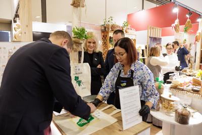 Lubuskie stoisko  na Grüne Woche 2026 przyciągało uwagę odwiedzających.