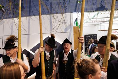 Lubuskie stoisko  na Grüne Woche 2026 przyciągało uwagę odwiedzających.