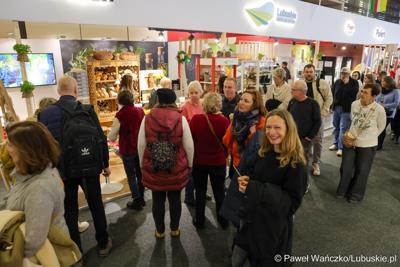Stoisko Województwa Lubuskiego na targach rolnictwa, ogrodnictwa, żywności, leśnictwa oraz zrównoważonego rozwoju „Grüne Woche” w Berlinie 