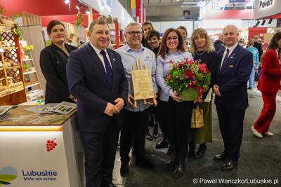 Przedstawiciele Województwa Lubuskiego na targach rolnictwa, ogrodnictwa, żywności, leśnictwa oraz zrównoważonego rozwoju „Grüne Woche” w Berlinie 