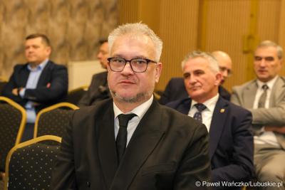 Uczestnicy noworocznego spotkania z przedstawicielami administracji samorządowej, zorganizowanego przez wojewodę lubuskiego Marka Cebulę