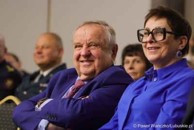 Uczestnicy noworocznego spotkania z przedstawicielami administracji samorządowej, zorganizowanego przez wojewodę lubuskiego Marka Cebulę