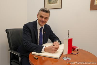 Sebastian Ciemnoczołowski – po raz pierwszy jako marszałek województwa lubuskiego – wizytował Kraj Liberecki, z którym Lubuskie podpisało umowę o współpracy między regionami w 2018 roku