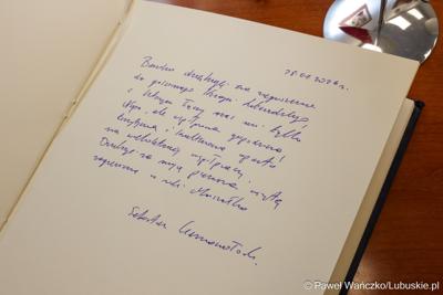 Sebastian Ciemnoczołowski – po raz pierwszy jako marszałek województwa lubuskiego – wizytował Kraj Liberecki, z którym Lubuskie podpisało umowę o współpracy między regionami w 2018 roku