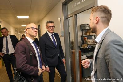 Sebastian Ciemnoczołowski – po raz pierwszy jako marszałek województwa lubuskiego – wizytował Kraj Liberecki, z którym Lubuskie podpisało umowę o współpracy między regionami w 2018 roku