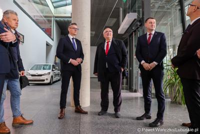 Sebastian Ciemnoczołowski – po raz pierwszy jako marszałek województwa lubuskiego – wizytował Kraj Liberecki, z którym Lubuskie podpisało umowę o współpracy między regionami w 2018 roku