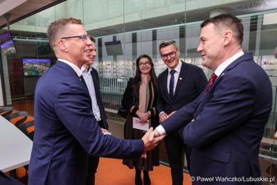 Sebastian Ciemnoczołowski – po raz pierwszy jako marszałek województwa lubuskiego – wizytował Kraj Liberecki, z którym Lubuskie podpisało umowę o współpracy między regionami w 2018 roku