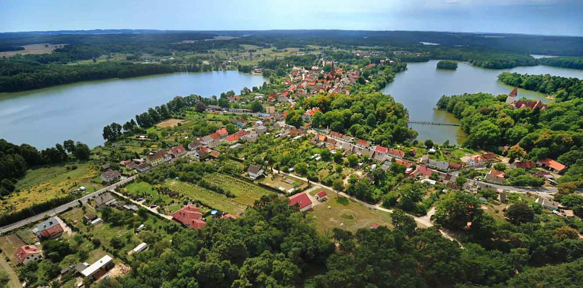 Lubniewice z lotu ptaka