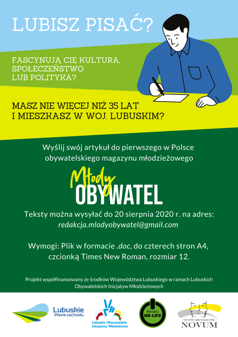Plakat promujący nabór