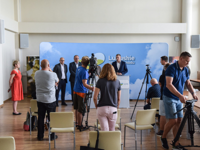 Konferencja Prasowa - Lubuskie Bony Wsparcia Przedsiębiorców