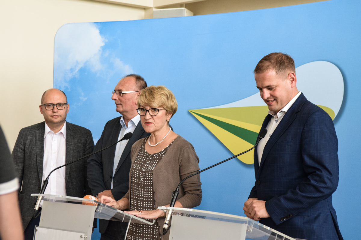 Zarząd Województwa Lubuskiego - konferencja prasowa