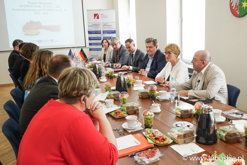 Spotkanie marszałek Elżbiety Anny Polak z delegacją z Niemiec