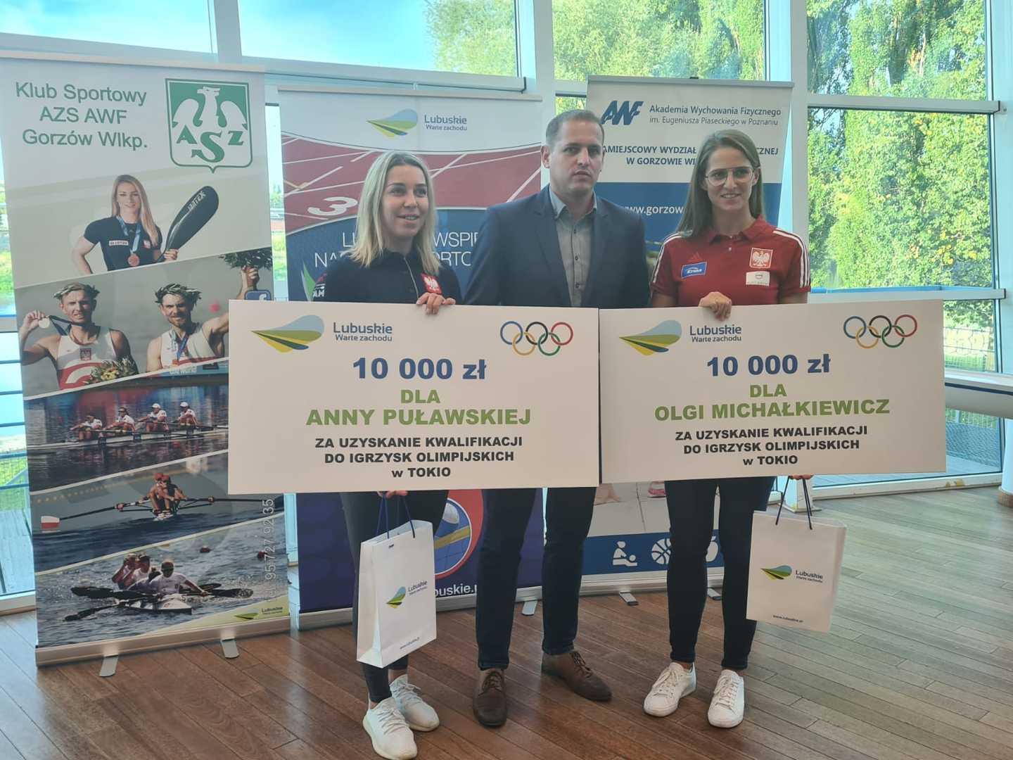 Wręczenie nagród za kwalifikację olimpijską