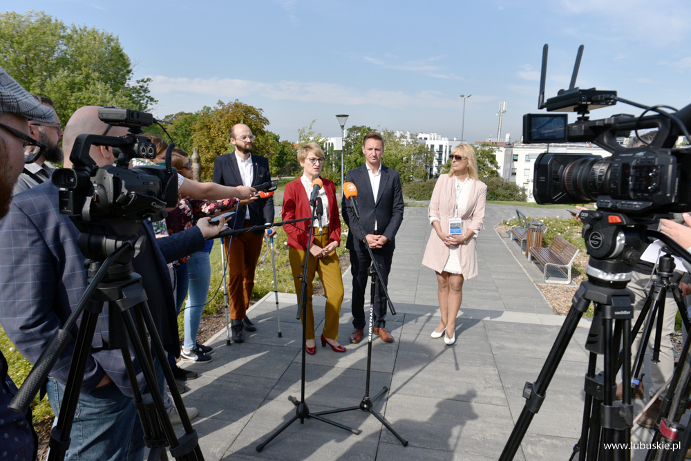 Konferencja prasowa podczas Konwentu Marszałków