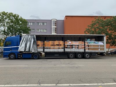 Transport darów ze Szwajcarii dla Lubuskiego