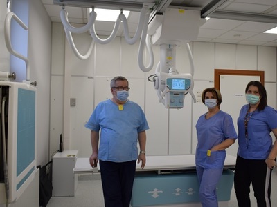 Aparat rentgenowski to podstawowy sprzęt do diagnostyki pacjentów z chorobami układu oddechowego, dzięki któremu możliwe jest wczesne wykrywanie różnego rodzaju zmian chorobowych w organizmie. fot. Szpital w Torzymiu