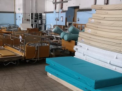 Transport darów od Szwajcarów dla Lubuskiego trafił do Szpitala dla Nerwowo i Psychicznie Chorych w Międzyrzeczu
