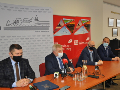 Podpisanie listu intencyjnego w sprawie rozszerzenia MOF-u.