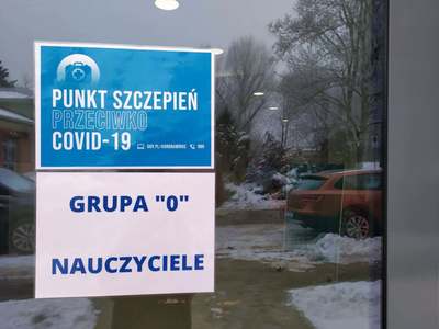 W zielonogórskim szpitalu szczepienia nauczycieli odbywają się w budynku Collegium Medicum. fot. Szpital Uniwersytecki w Zielonej Górze