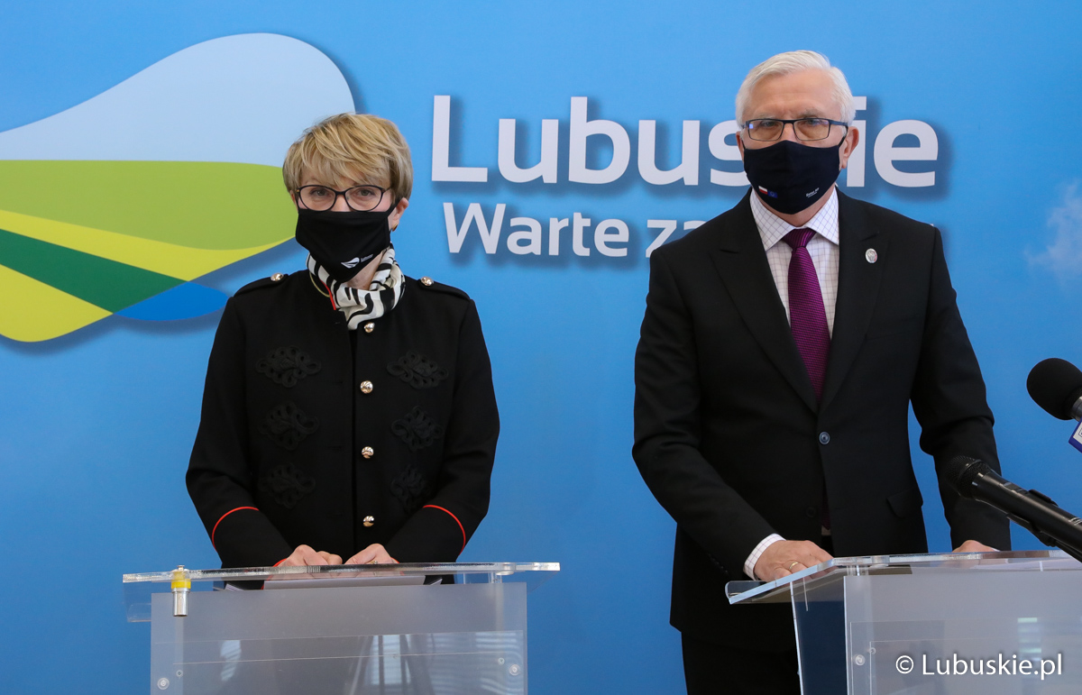 Marszałek E.Polak i senator W. Tyszkiewicz