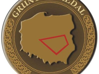 Grafika Grunt na medal 2021