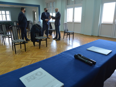 Podpisanie umowy na projekt "Z medykiem w przyszłość"
