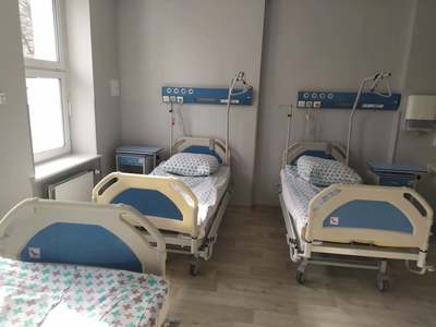 Do 42 zwiększyła się liczna łóżek na Klinicznym Oddziale Chorób Zakaźnych Szpitala Uniwersyteckiego w Zielonej Górze. Fot. Szpital Uniwersytecki w Zielonej Górze