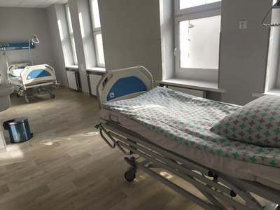 Do 42 zwiększyła się liczna łóżek na Klinicznym Oddziale Chorób Zakaźnych Szpitala Uniwersyteckiego w Zielonej Górze.Fot. Szpital Uniwersytecki w Zielonej Górze