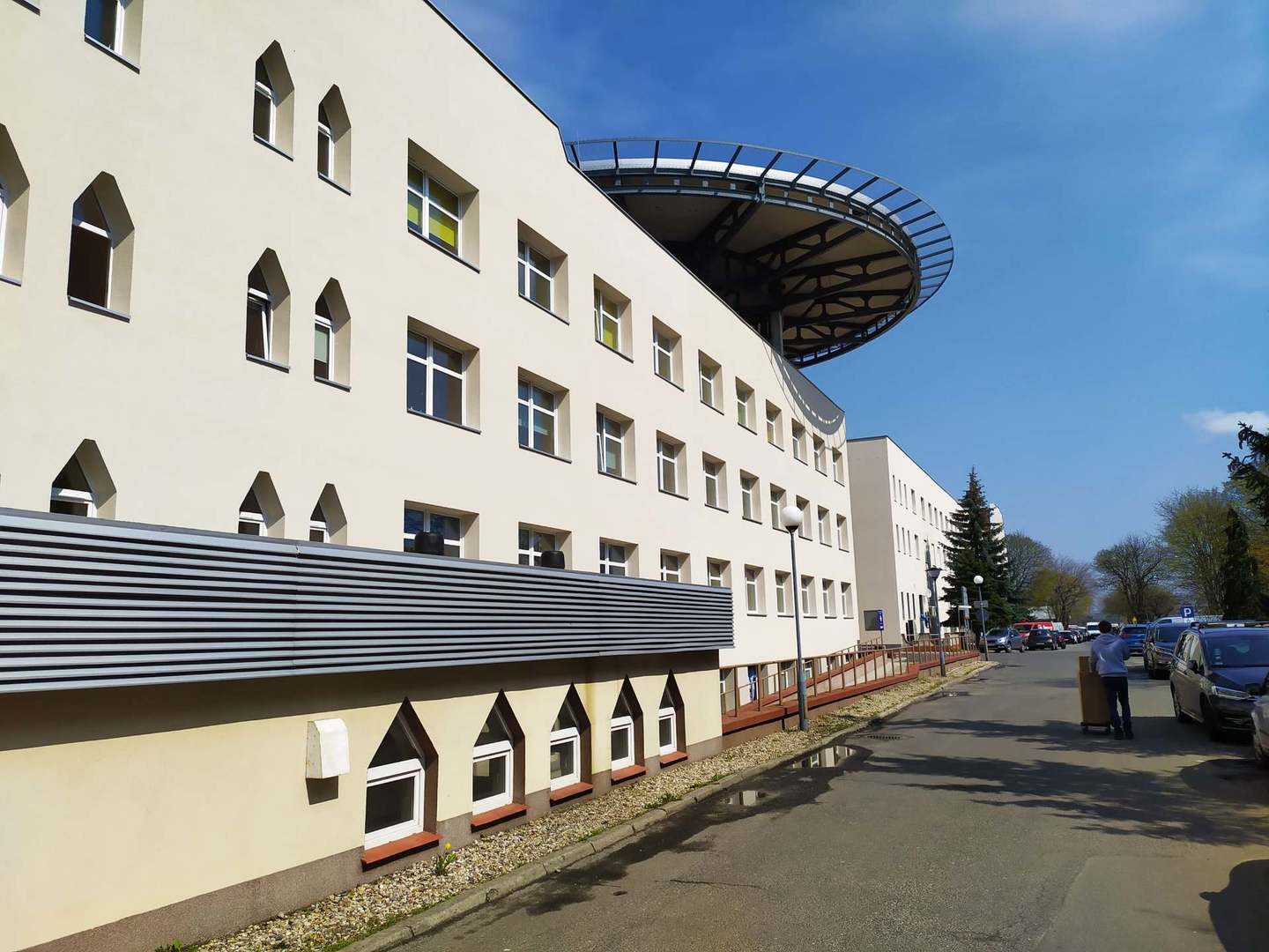 Termomodernizacja budynków Szpitala Uniwersyteckiego w Zielonej Górze rozpoczęła się w drugim kwartale ub.r. Fot. Szpital Uniwersytecki w Zielonej Górze