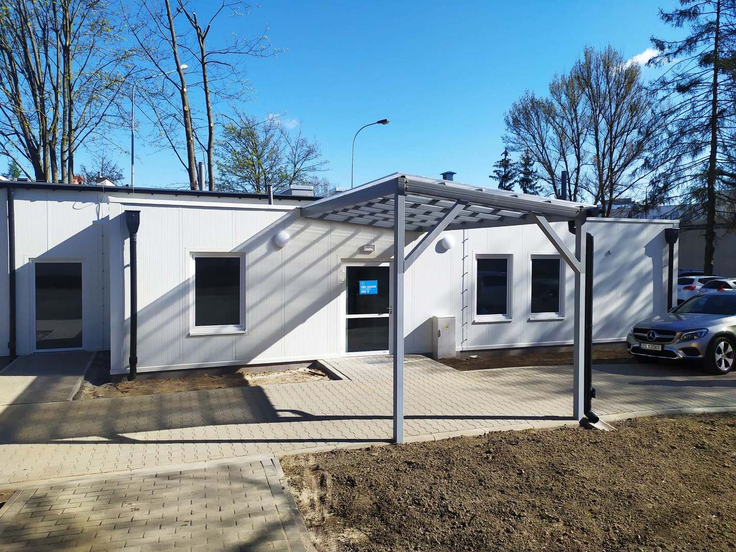 Nowy punkt szczepień Szpitalu Uniwersyteckim w Zielonej Górze. Fot. Szpital Uniwersytecki w Zielonej Górze