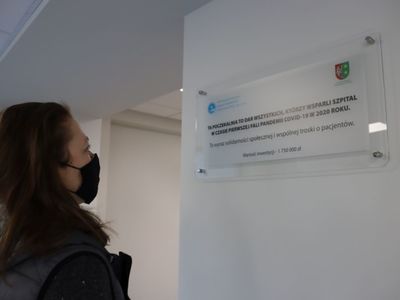 
Nowa poczekalnia Izby Przyjęć powstała w imponującym czasie. Jej budowa trwała zaledwie 7 miesięcy i kosztowała ponad 1,7 mln złotych.  Fot. Wielospecjalistyczny Szpital Wojewódzki w Gorzowie Wlkp.