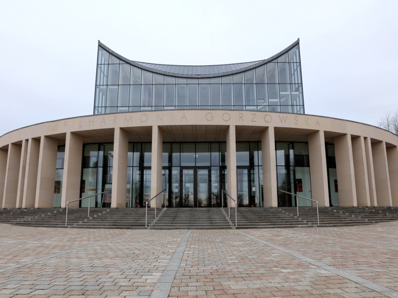 Budynek Filharmonii Gorzowskiej.