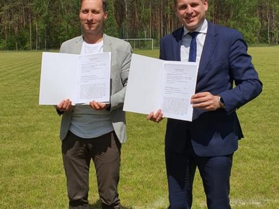 Podpisanie umowy z Gminą Strzelce Krajeńskie