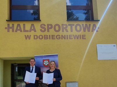 Hala Sportowa w Dobiegniewie