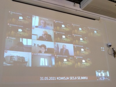 Posiedzenie Komisji Gospodarki i Rozwoju Województwa - Sulechów, 31 maja 2021 r.