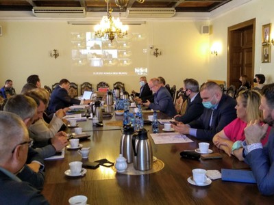 Posiedzenie Komisji Gospodarki i Rozwoju Województwa - Sulechów, 31 maja 2021 r.