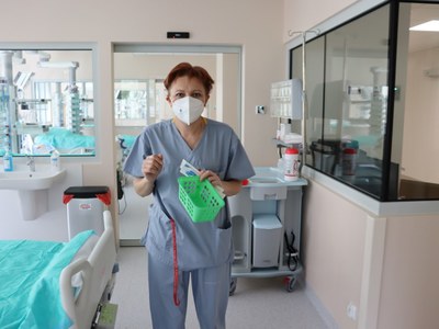 Od 24 maja w trzykondygnacyjnym pawilonie, zbudowanym dla Oddziału Anestezjologii i Intensywnej Terapii, Kliniki Hematologii i Banku Komórek Macierzystych działa już OIOM. Fot. Wielospecjalistyczny Szpital Wojewódzki w Gorzowie Wlkp.