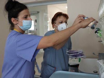 Od 24 maja w trzykondygnacyjnym pawilonie, zbudowanym dla Oddziału Anestezjologii i Intensywnej Terapii, Kliniki Hematologii i Banku Komórek Macierzystych działa już OIOM. Fot. Wielospecjalistyczny Szpital Wojewódzki w Gorzowie Wlkp.