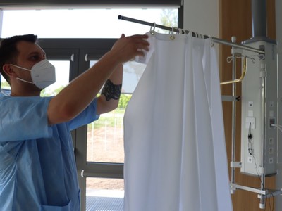 We wtorek (25 maja) otwarty został Pododdział Dziennej Chemioterapii w gorzowskim szpitalu i przyjmuje już pacjentów. Fot. Wielospecjalistyczny Szpital Wojewódzki w Gorzowie Wlkp.
