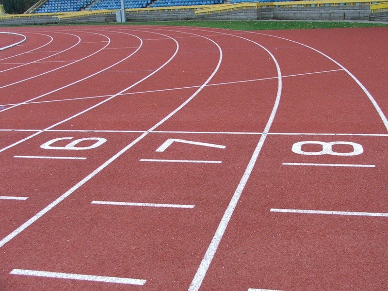 Bieżnia lekkoatletyczna.