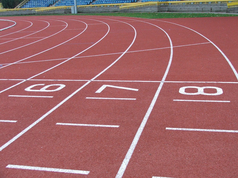 Bieżnia lekkoatletyczna.