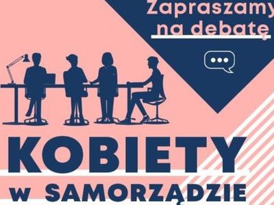 Plakat zapraszający na debatę.