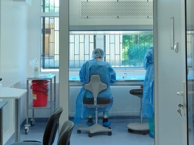Pracownia Żywienia Pozajelitowego w Wielospecjalistycznym Szpitalu Wojewódzkim w Gorzowie Wlkp. fot. WSzW w Gorzowie Wlkp.

