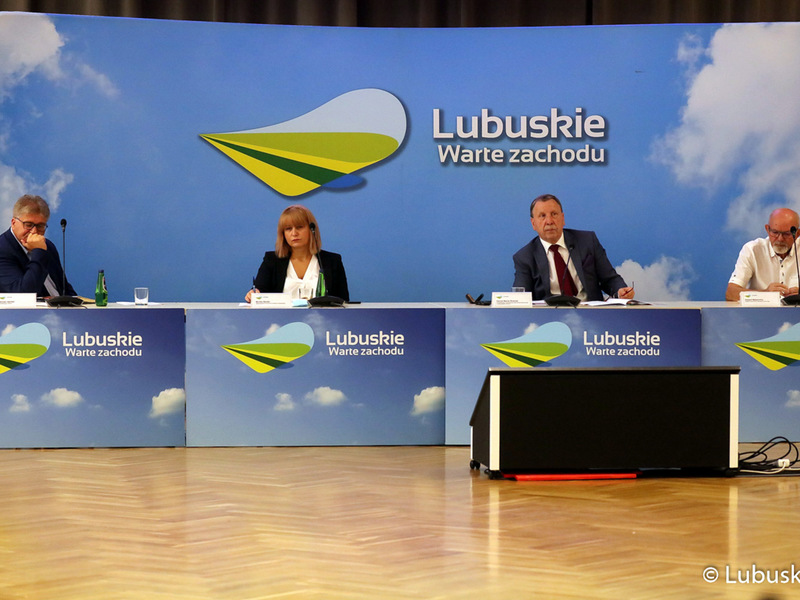 Obrady Wojewódzkiej Rady Dialogu Społecznego w województwie lubuskim